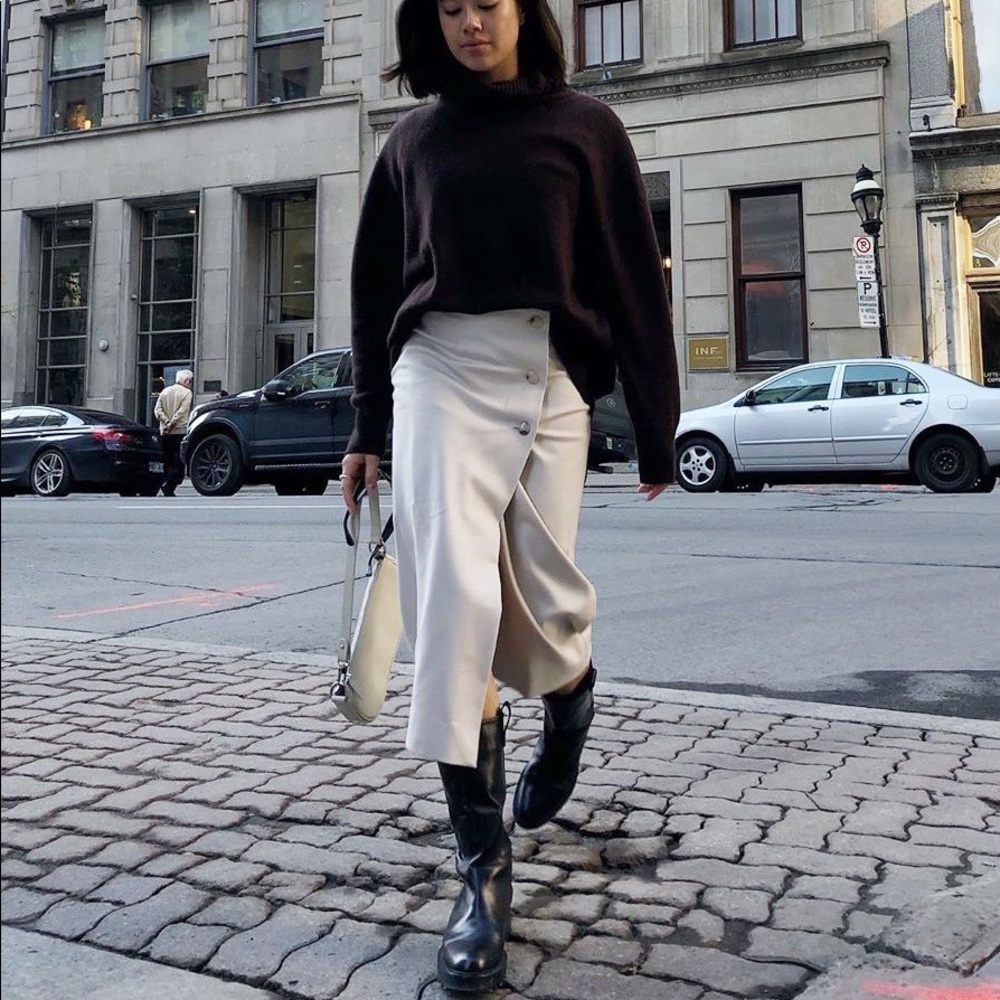 Tamara Mellon - Black Easy Rider Mid Calf Boots